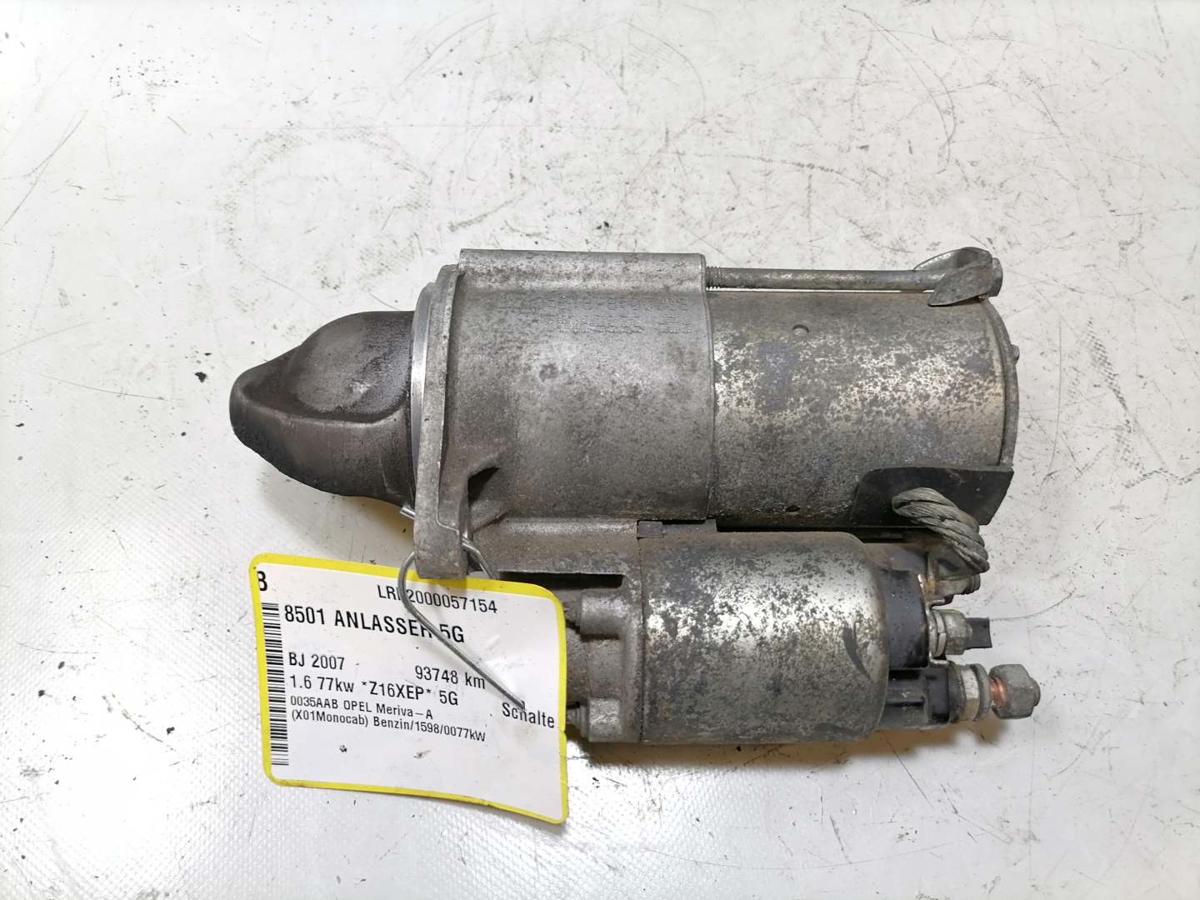 Opel Meriva A original Anlasser Starter 1.6 77kw Bj.2007